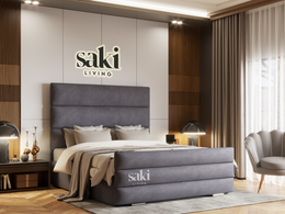 Harriet Tufted Horizontal Design Bed Frame With Optional Storage