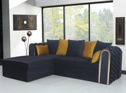 Monaco Sofa Suite Sets in Luxury Velvet
