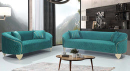 Montreal Sofa Suite Sets in Luxury Velvet