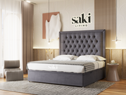 Lilliana Divan Ottoman Storage Chesterfield Border Cut Bed Frame