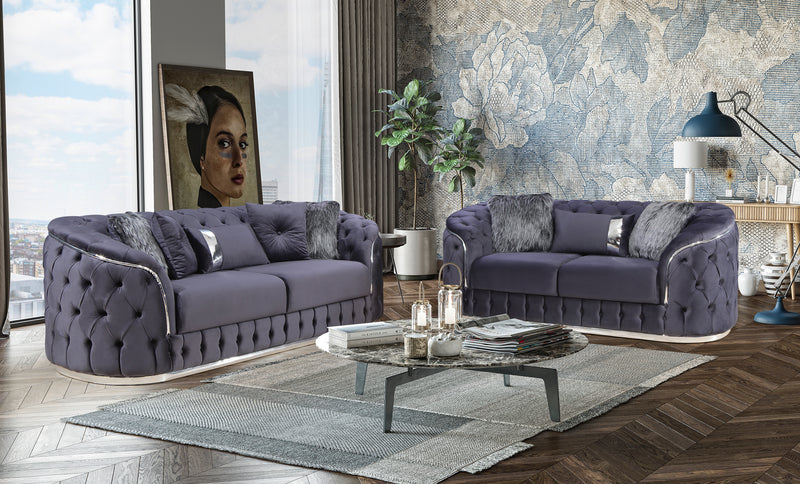 Oslo Sofa Suite Sets in Luxury Velvet