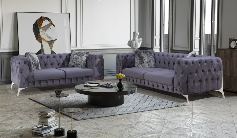 Venice Sofa Suite Sets in Luxury Velvet