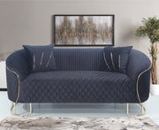 Rome Sofa Suite Sets in Luxury Velvet