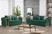 Lyon Sofa Suite Sets in Luxury Velvet
