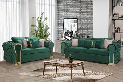 Lyon Sofa Suite Sets in Luxury Velvet