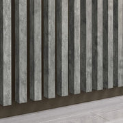 Light Concrete Wall Slats