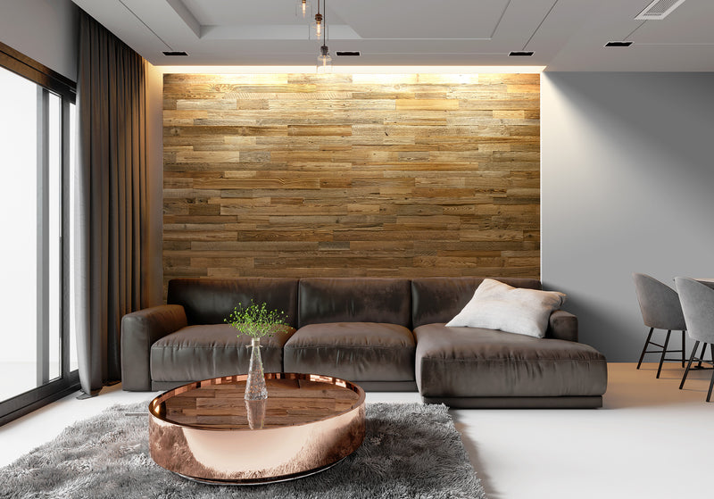 Amber 3D Wooden Wall Panel